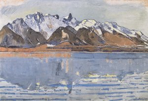 Meer van Thun met Stockhornketen
